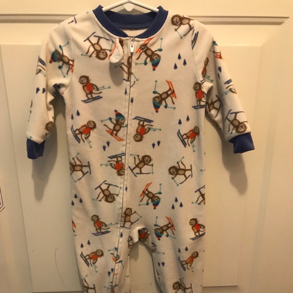 Fleece Footes Pajamas